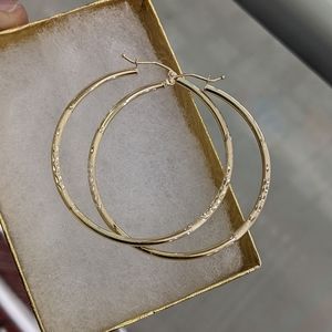 Elegant Gold Hoop Earrings